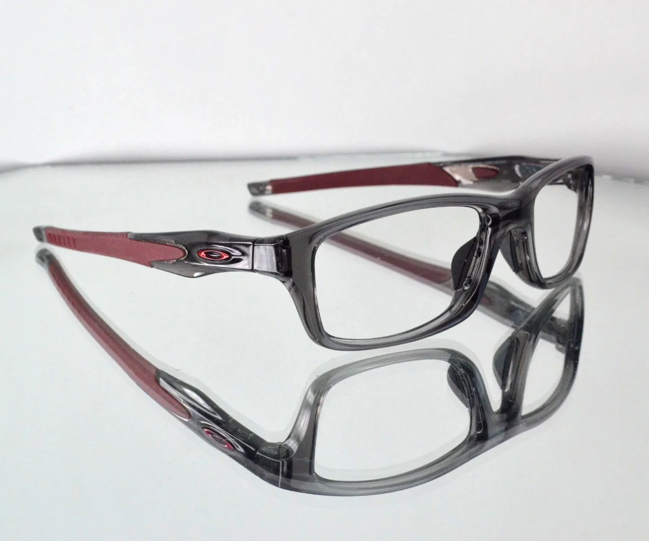 NEW Oakley Crosslink Pitch OX8037-1752 Mens Polished Bark Eyeglasses Frames 52mm 3