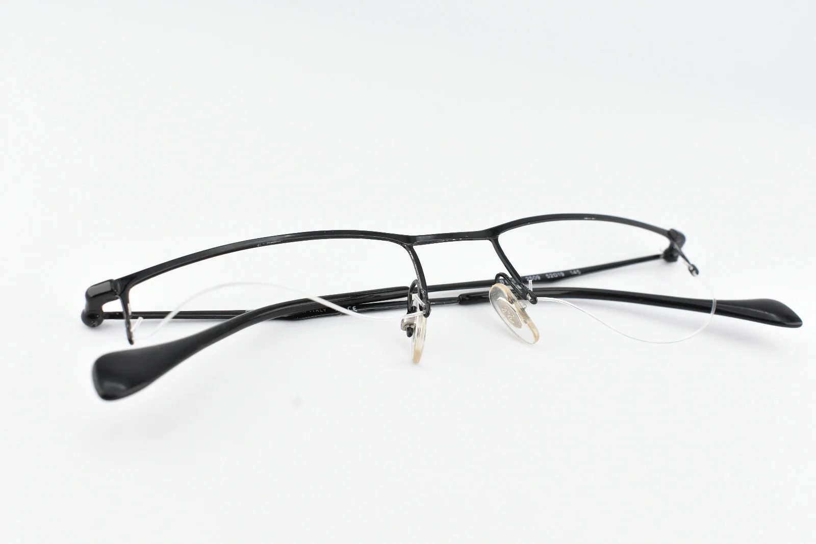 Ray-Ban Eyeglasses Frame RB 6291 2509 Black Men Women Half Rim 52[]19 145 #3488