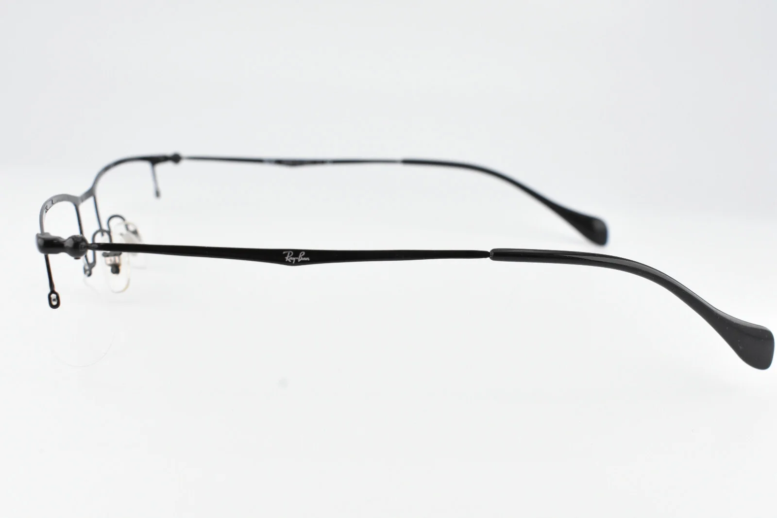 Ray-Ban Eyeglasses Frame RB 6291 2509 Black Men Women Half Rim 52[]19 145 #3488 3