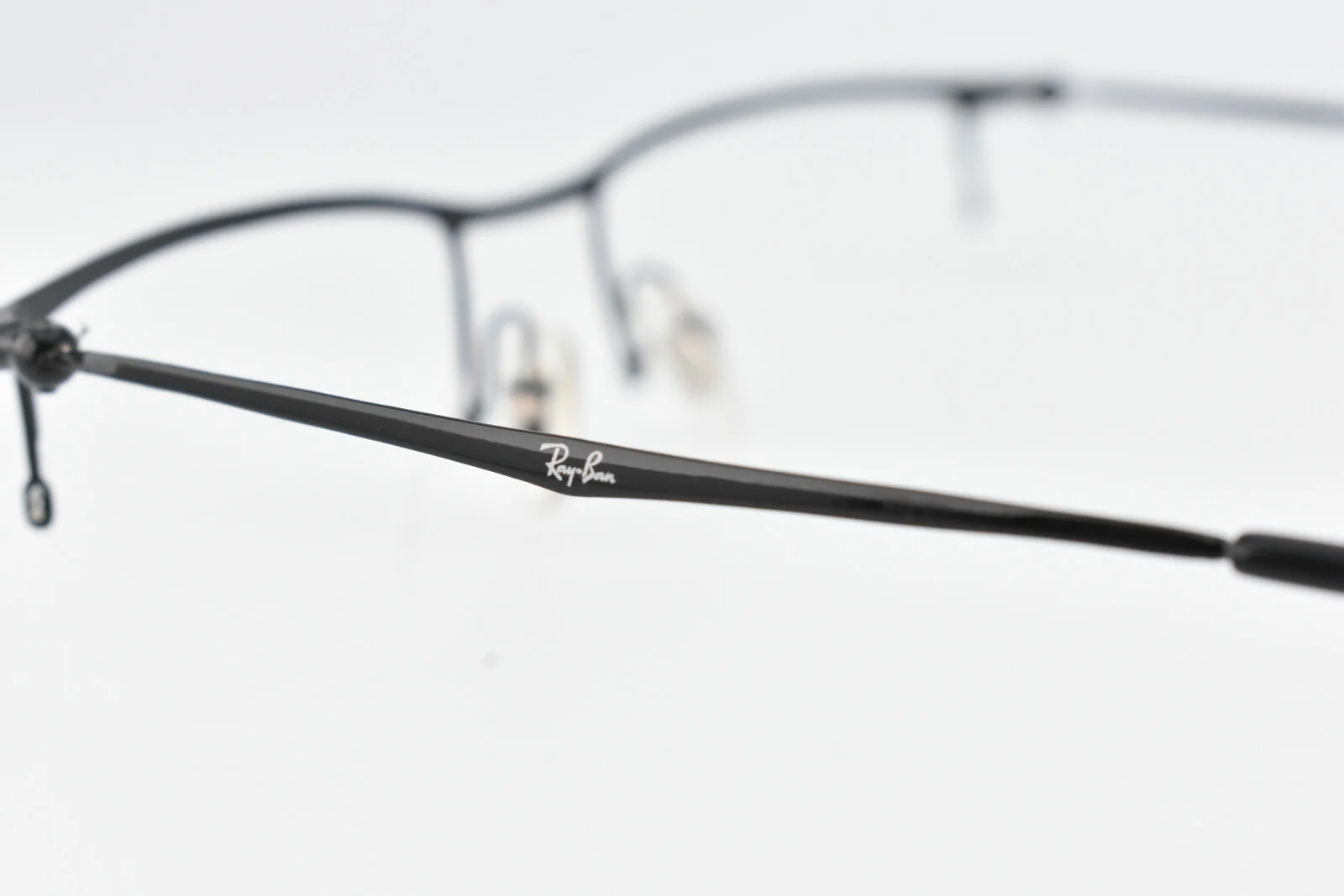 Ray-Ban Eyeglasses Frame RB 6291 2509 Black Men Women Half Rim 52[]19 145 #3488 4
