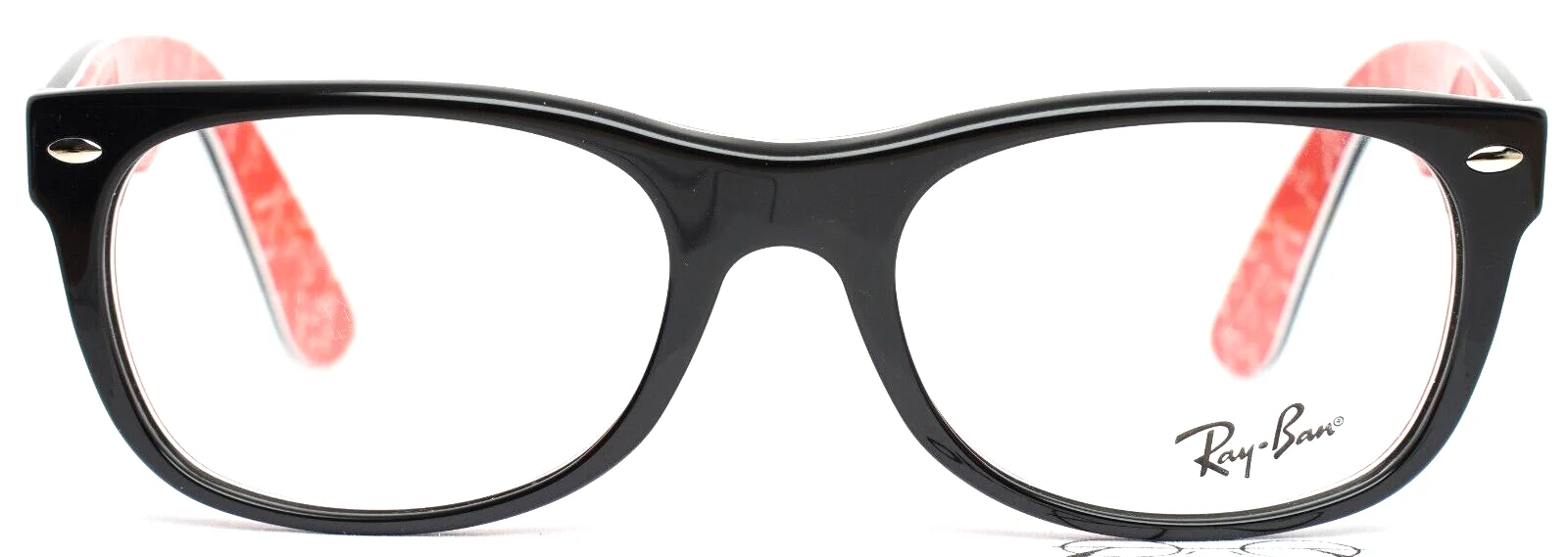 RAY BAN RB5184 2479 Black Mens Wayfarer Full Rim Eyeglasses 52-18-145 B:38 2