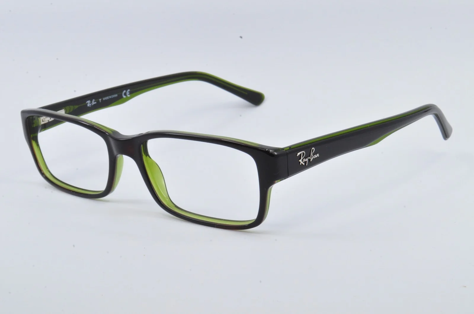 RAY BAN RX5510 8449 Transparent Brown Unisex 52 mm Eyeglasses 4