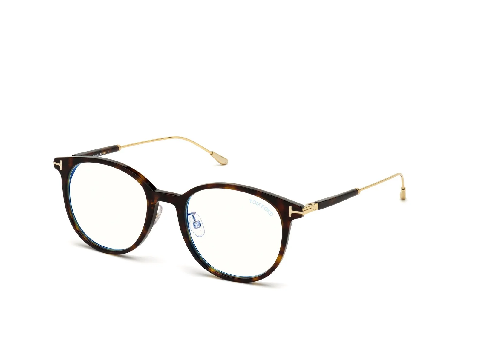 Tom Ford FT5644-D-B 052 Dark Havana Clear Lens Plastic 52 mm Men 2