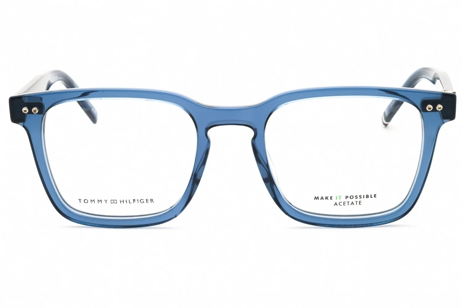 TOMMY HILFIGER TH2034-PJP-52 Eyeglasses Size 52mm 21mm 150mm blue Men 3